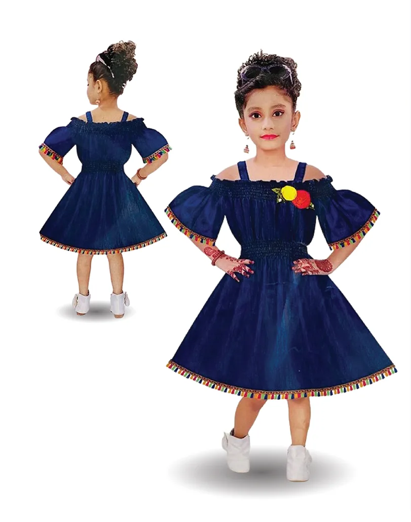 Navy Blue Festive Dress