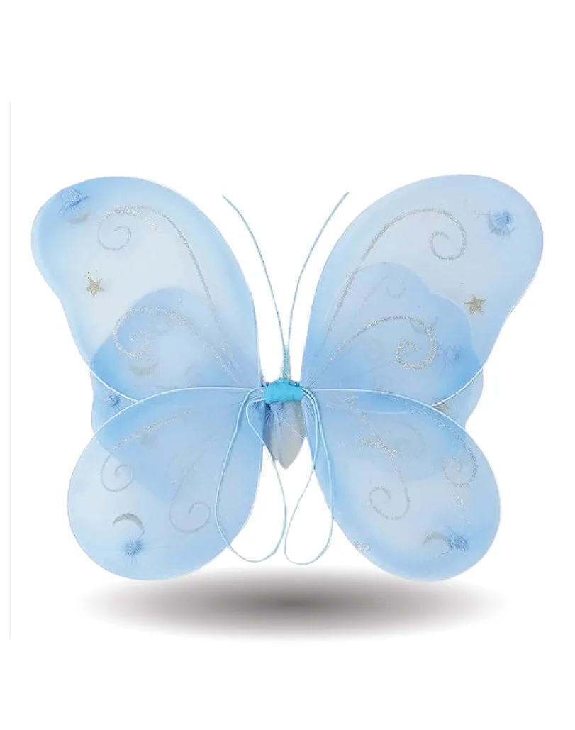 Blue Butterfly Wings